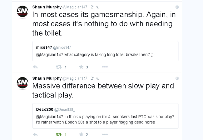 Твиттер Шона Мёрфи