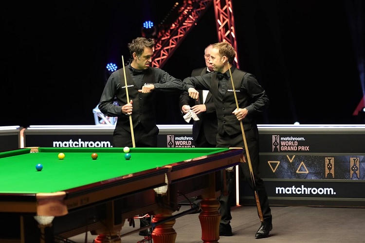 Ронни О'Салливан и Али Картер