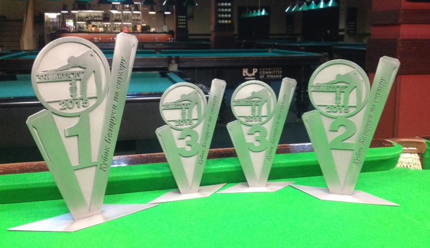 Медали Кубка Беларуси по снукеру